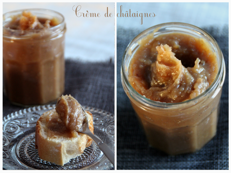 Rêve de gourmandises » Crème de châtaignes (ou crème de marrons)
